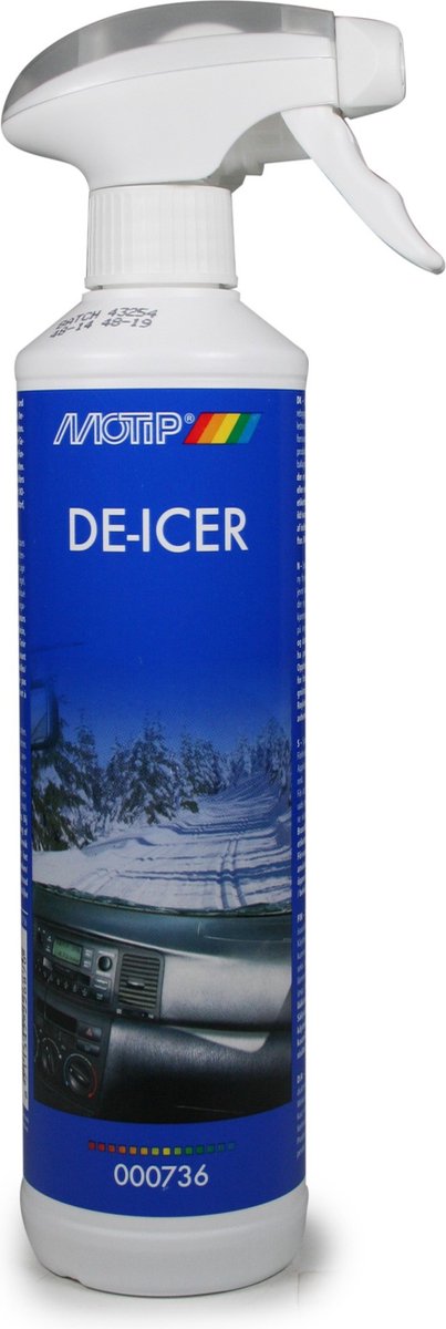 Motip ruitontdooier spray - snelwerkend - antivries formule - 500ml