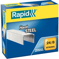 Rapid strong nietjes 24 8mm - 2000 stuks - staal