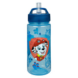 Undercover paw patrol drinkfles 500 ml blauw transparant