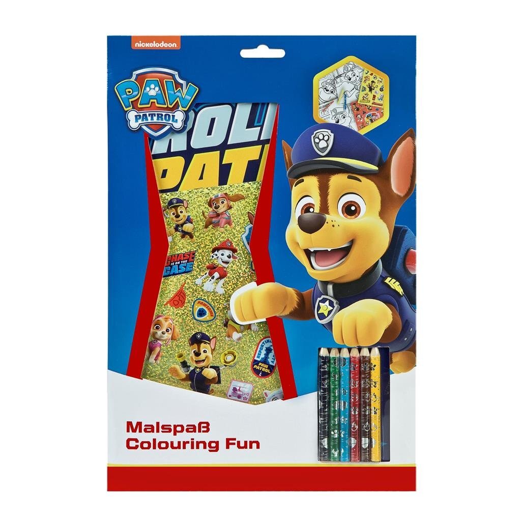 Paw patrol kleur plezier