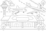 Van der doelen info notes in-8719-08 kleurboek 300mm x 200mm colouring book