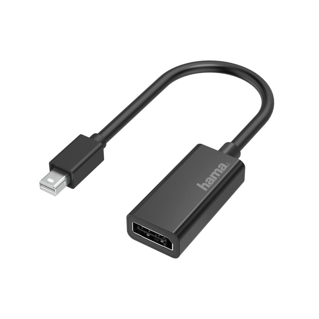 Hama video-adapter mini-displayport-stekker - displayport-aansl. ultra-hd 4k