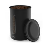 Xavax koffieblik voor 1,3 kg bonen of 1,5 kg poeder, luchtdicht, aromadicht, zw