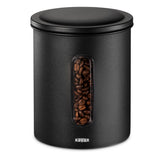 Xavax koffieblik voor 500 g bonen of 700 g poeder luchtdicht aromadicht zw
