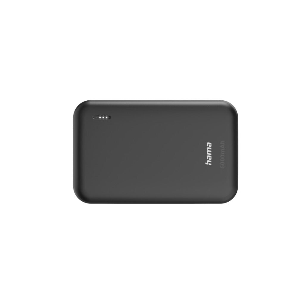 Hama power pack pocket 5 5000mah uitgangen: 2x usb-a antraciet