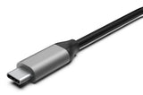 Hama usb-c-hub 4 ports 2x usb-a 2x usb-c usb 3.2 gen2 10 gbit s pd alu