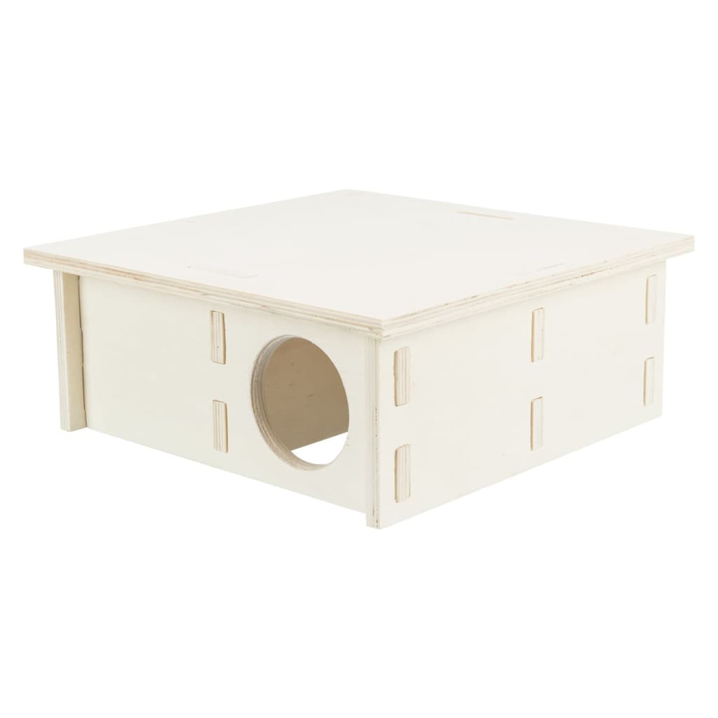 TRIXIE TRIXIE Knaagdierenhuis 4 kamers 25x10x25 cm hout