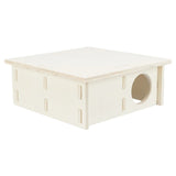 TRIXIE TRIXIE Knaagdierenhuis 4 kamers 25x10x25 cm hout