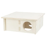 TRIXIE TRIXIE Knaagdierenhuis 4 kamers 25x10x25 cm hout