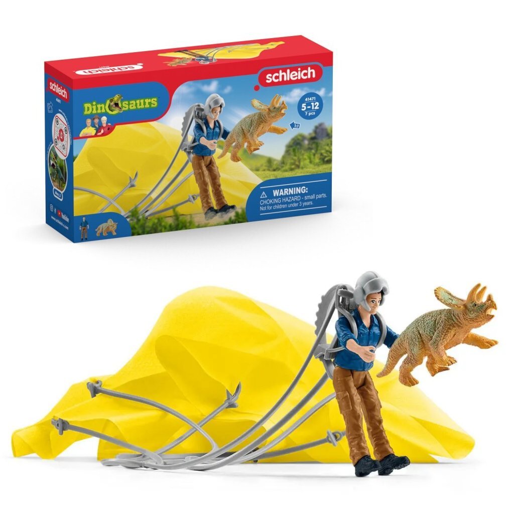 Schleich DINOSAURS Parachute-reddingsbrigade 41471