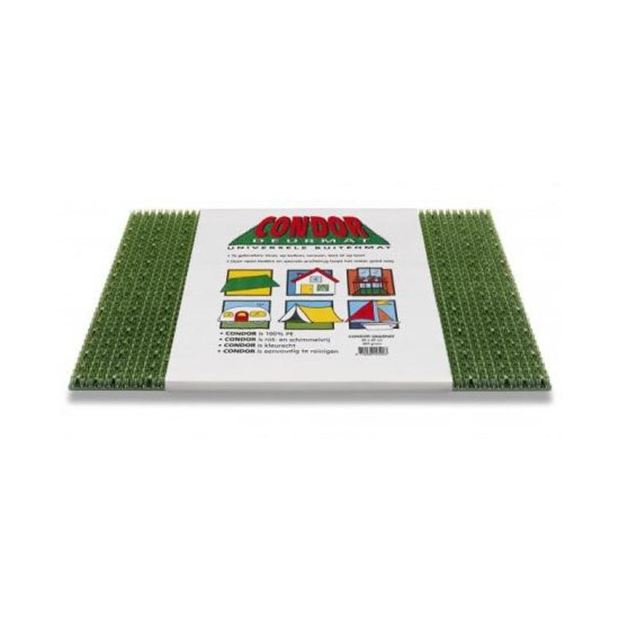 Hq mat condor antraciet 40x60