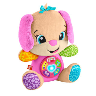 Mattel fisher price zusje puppy knuffel met geluid
