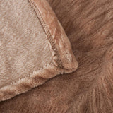 Boltze home woondeken taupe 130cm