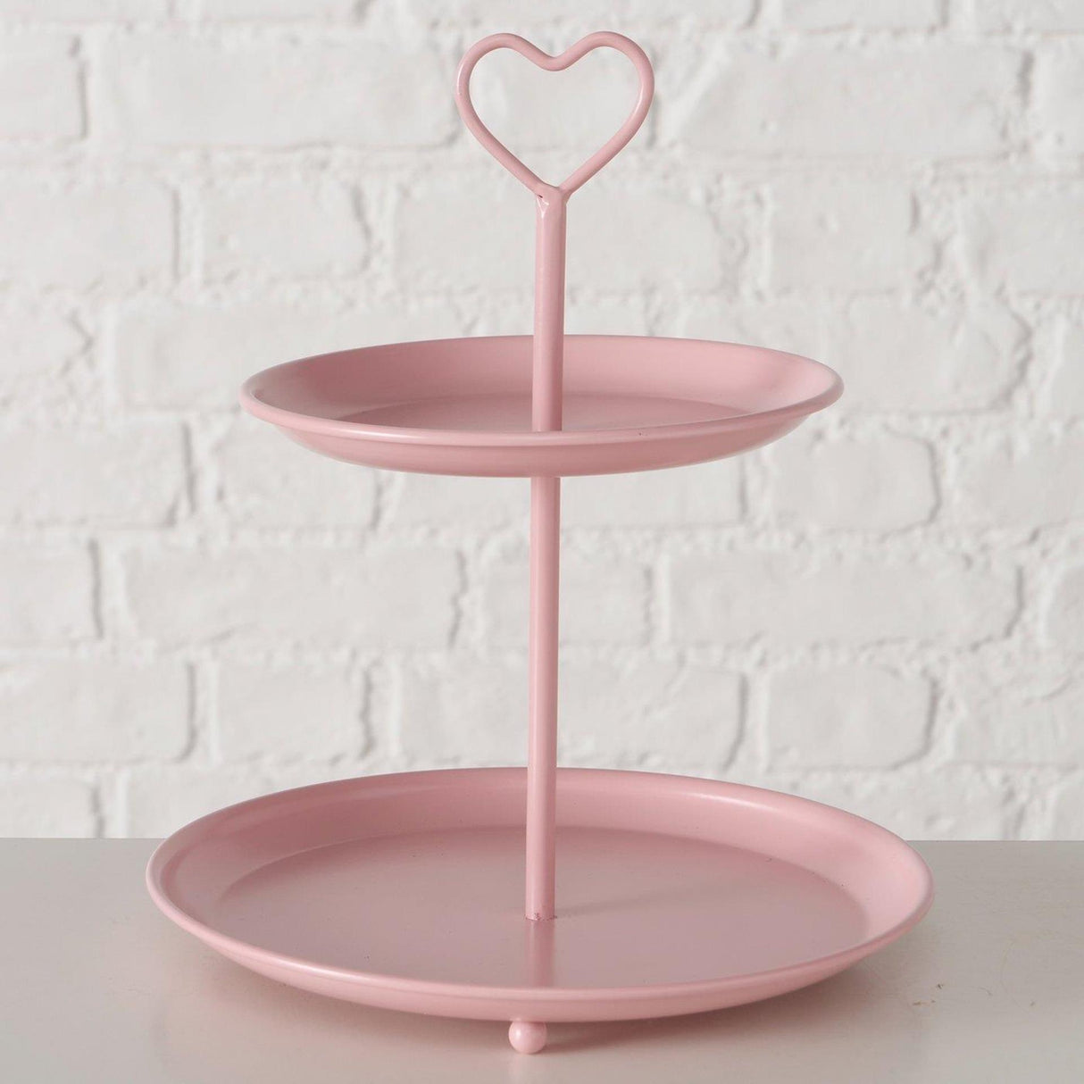 Boltze home etagère roze ø21xh25cm
