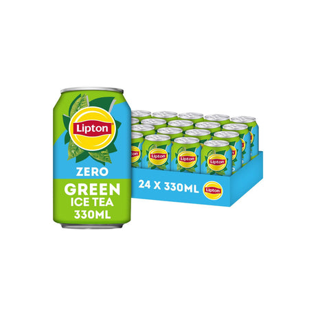 Lipton ice tea green zero blik (24x 0.33 liter)