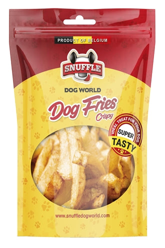 Snuffle Dog fries crispy