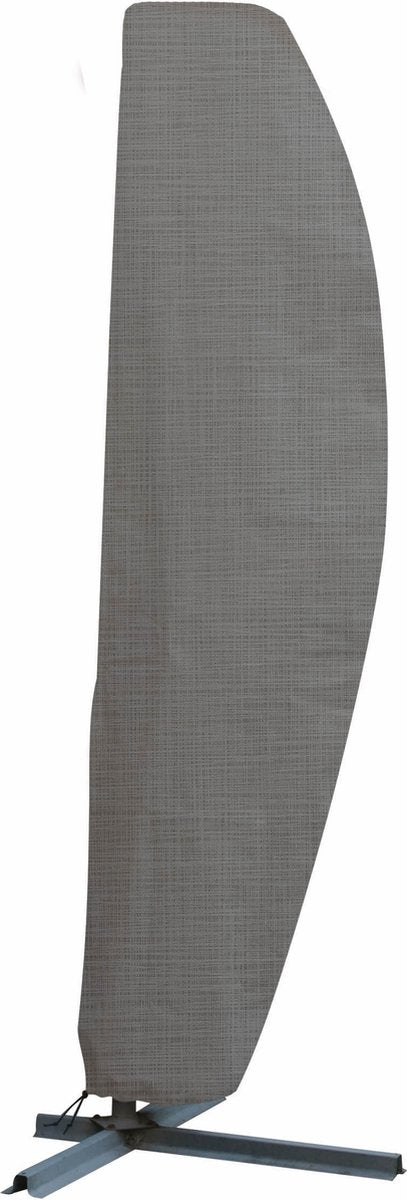 Eurotrail waterdichte hoes zweefparasol xl cantonic 280x90cm grijs