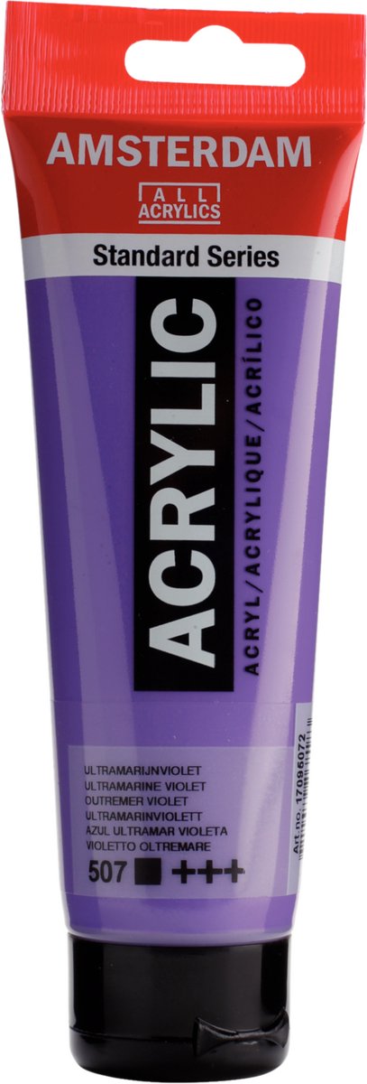 Amsterdam standard series acrylverf tube 120 ml ultramarijnviolet 507
