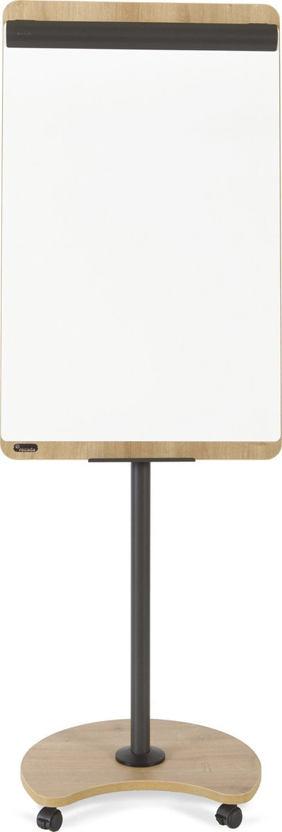 Rocada flipover - natural - 67x115cm - beschrijfbaar en magnetisch - verrijdbaar - ro-nat0610