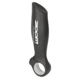 Zoom Handvat bar-end - Anatomische vorm - 1 set (2 bar ends) - 22,2 mm doorsnede - Aluminium - 138 gr paar - Zwart