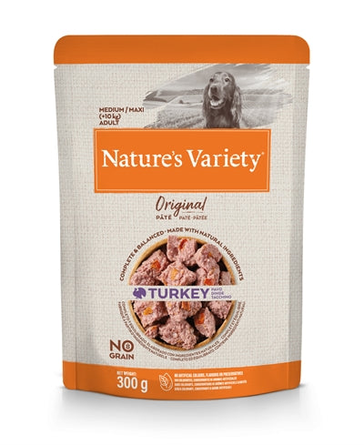 Natures variety Original adult medium maxi pouch turkey no grain