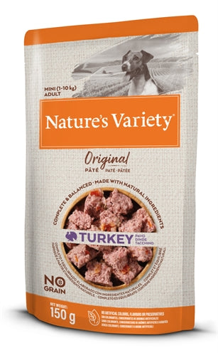 Natures variety Original mini pouch turkey