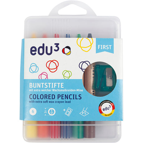 Edu3 first kleurpotlood 8mm rond