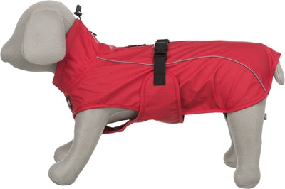 Trixie regenjas hond vimy rood