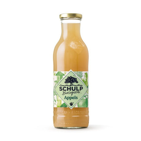 Schulp appelsap biologisch fles (6x 0.75 liter)