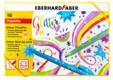 Eberhard faber eberhard faber ef-551016 viltstiften glitter doos 16 kleuren