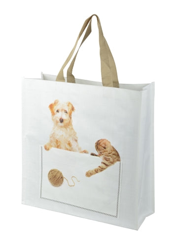 Hoppe Shoppingbag kiekeboe hond kat assorti