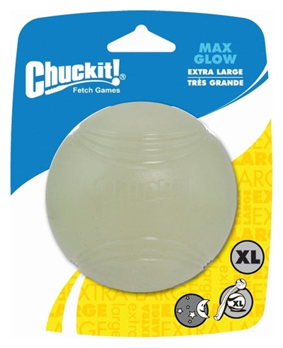 Chuckit Max glow bal glow in the dark