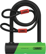 Abus ultra mini 410k 150hb140 u-lock incl. cobra loop cable and sh bracket
