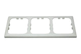 Opal afdekraam 3 voudig wit
