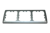 Opal afdekraam 3 voudig zilver