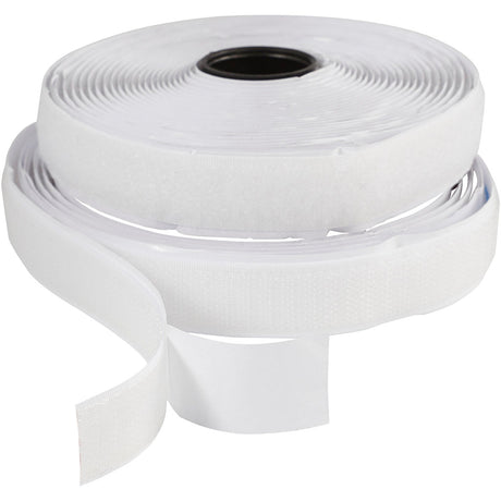 Creativ company https: www.cchobby.nl klitteband-haak-en-lussluiting-zelfklevend-b-20-mm-wit-5-m-1-rol