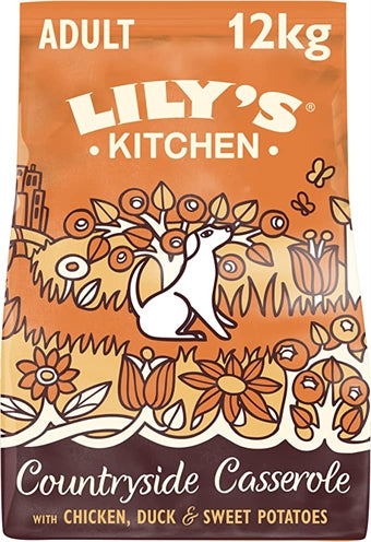 Lily's kitchen Dog adult chicken duck countryside casserole