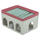 Trixie Cat activity rod box wit bordeaux