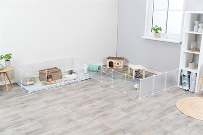 Trixie indoorren metaal kunststof wit