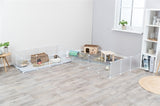 Trixie indoorren metaal kunststof wit