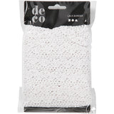 Creativ company https: www.cchobby.nl gehaakt-kanten-lint-b-30-mm-wit-10-m-1-rol