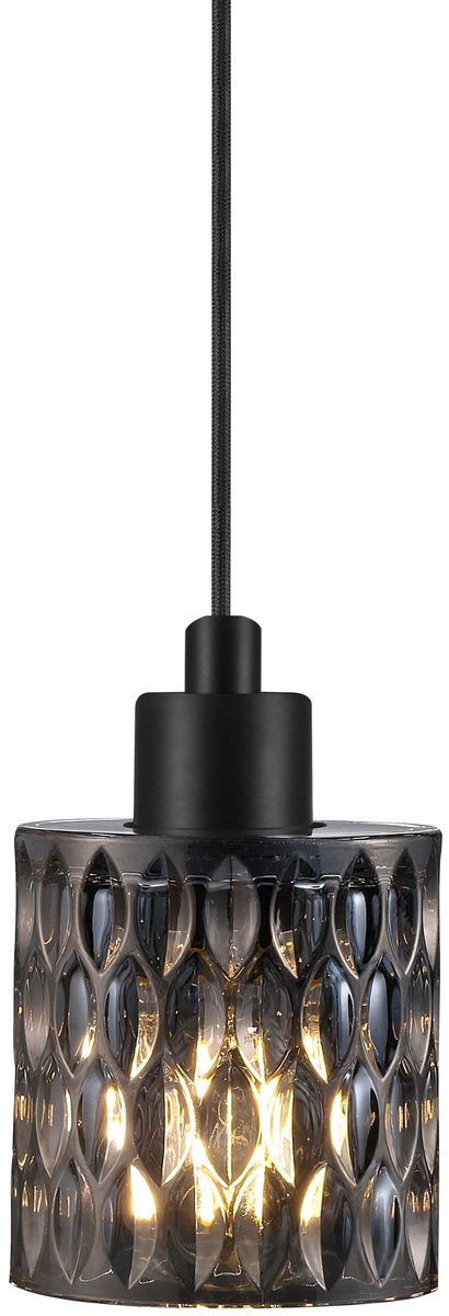 Nordlux hollywood-hanglamp-e27-smoke glas