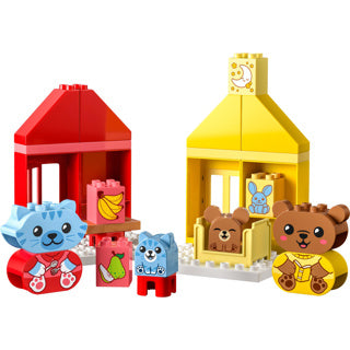Lego 10414 duplo dagelijkse gewoontes eten en slapen