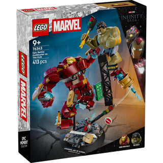 Lego marvel ultieme strijd: hulkbuster vs. hulk bouwpakket - 76343