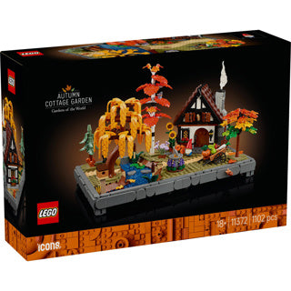 Lego icons 11372 herfsttuin met cottage