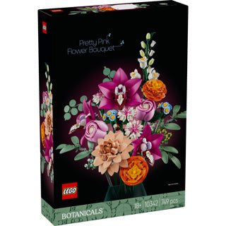 Lego botanicals roze boeket - bloemen decoratie - 10342