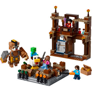 Lego minecraft de arena bij het boslandhuis - 21272