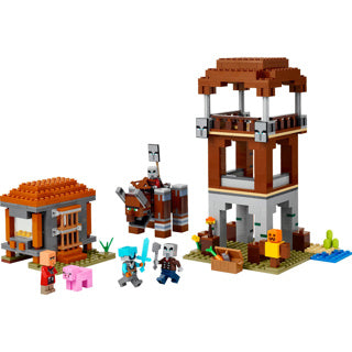 Lego minecraft de plunderaar buitenpost en verwoester bouwpakket - 21278