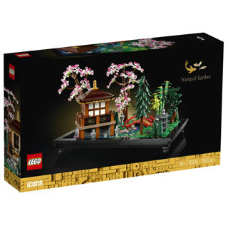 Lego icons rustgevende tuin botanisch mindfulness bouwpakket voor volwassenen - 10315