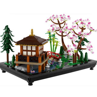 Lego icons rustgevende tuin botanisch mindfulness bouwpakket voor volwassenen - 10315